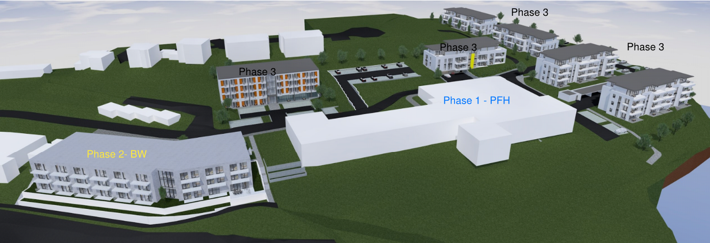 Dreidimensionale Phasenplanung für das Quartier Möckmühl